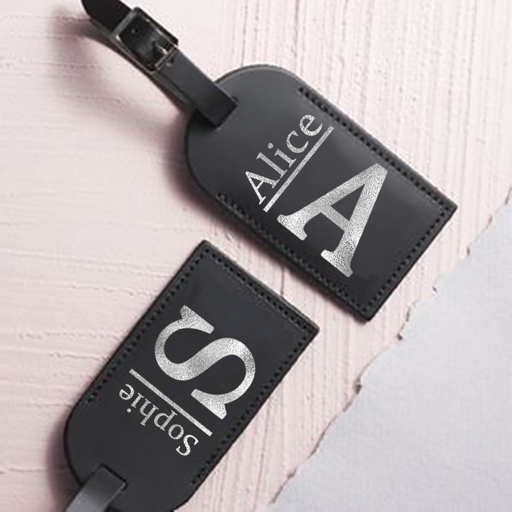 Travel Accessories B&M - Spersonalizowana litera z monogramem imienia Pu