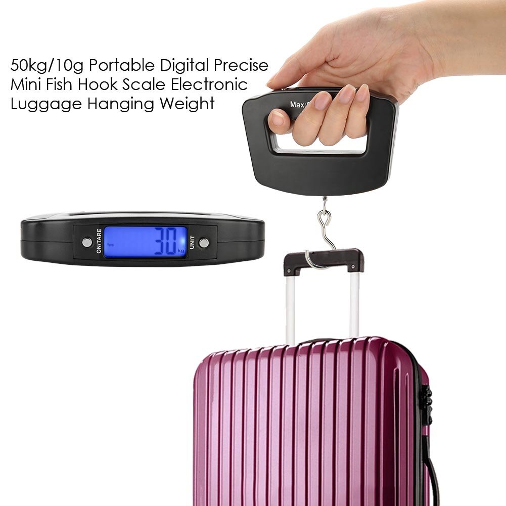 Luggage Scale Hanging - Cyfrowa waga wędkarska 50 kg z