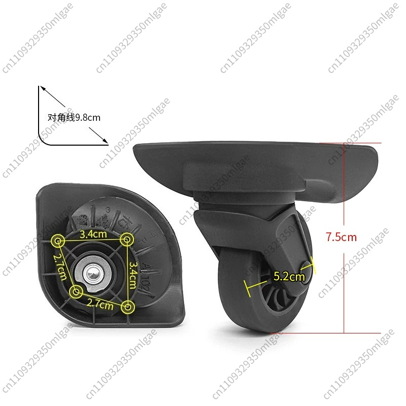 Travel Accessories Samsonite - Akcesoria do kółek walizkowych Hongsheng A-102,