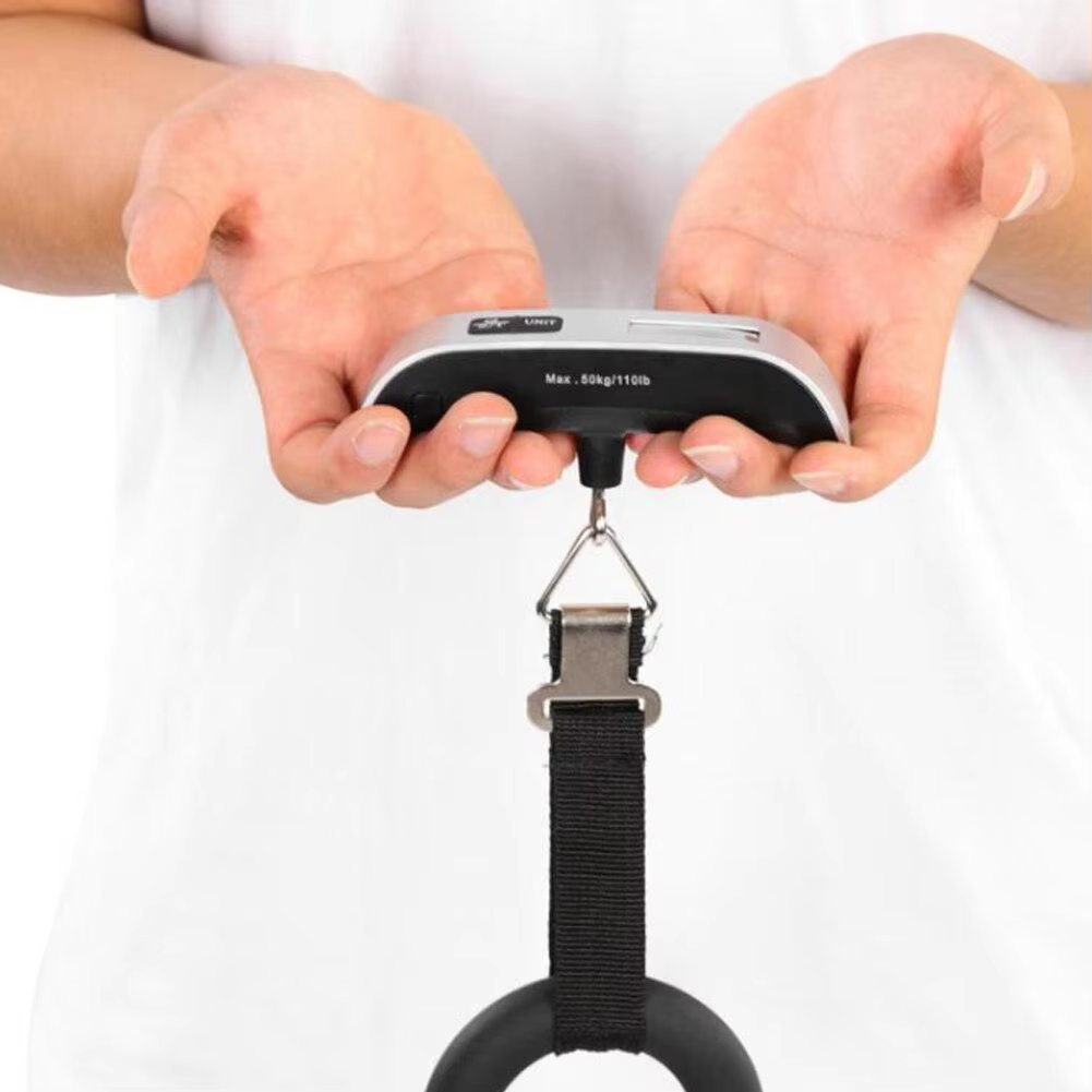 Luggage Scale Hanging - Cyfrowa waga do bagażu, przenośna, ręczna,