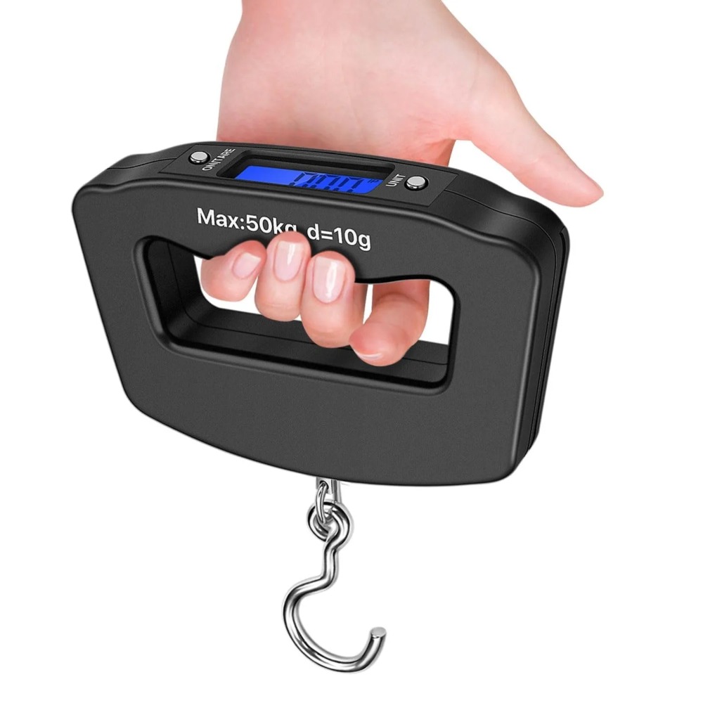 Waga do bagażu 50 kg 10 g, cyf – Luggage Scale Hanging recenzja i cena