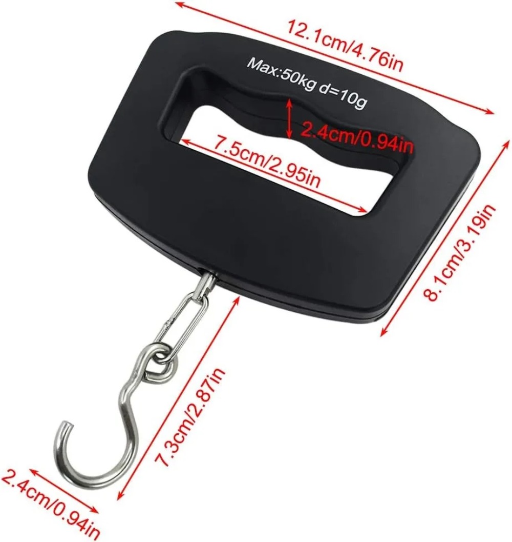 Waga do bagażu 50 kg 10 g, cyf – Luggage Scale Hanging recenzja i cena