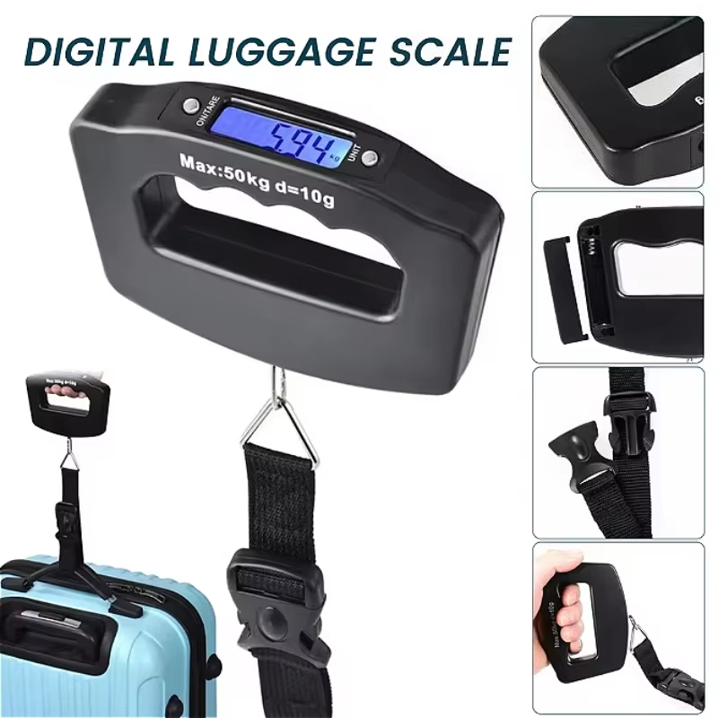 Cyfrowa waga bagażowa 50kg/10g – Luggage Scale Hanging recenzja i cena