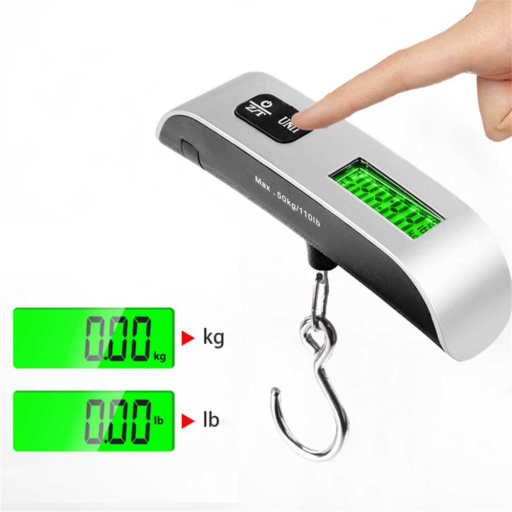 110lb/50kg przenośna cyfrowa w – Luggage Scale Hanging recenzja i cena