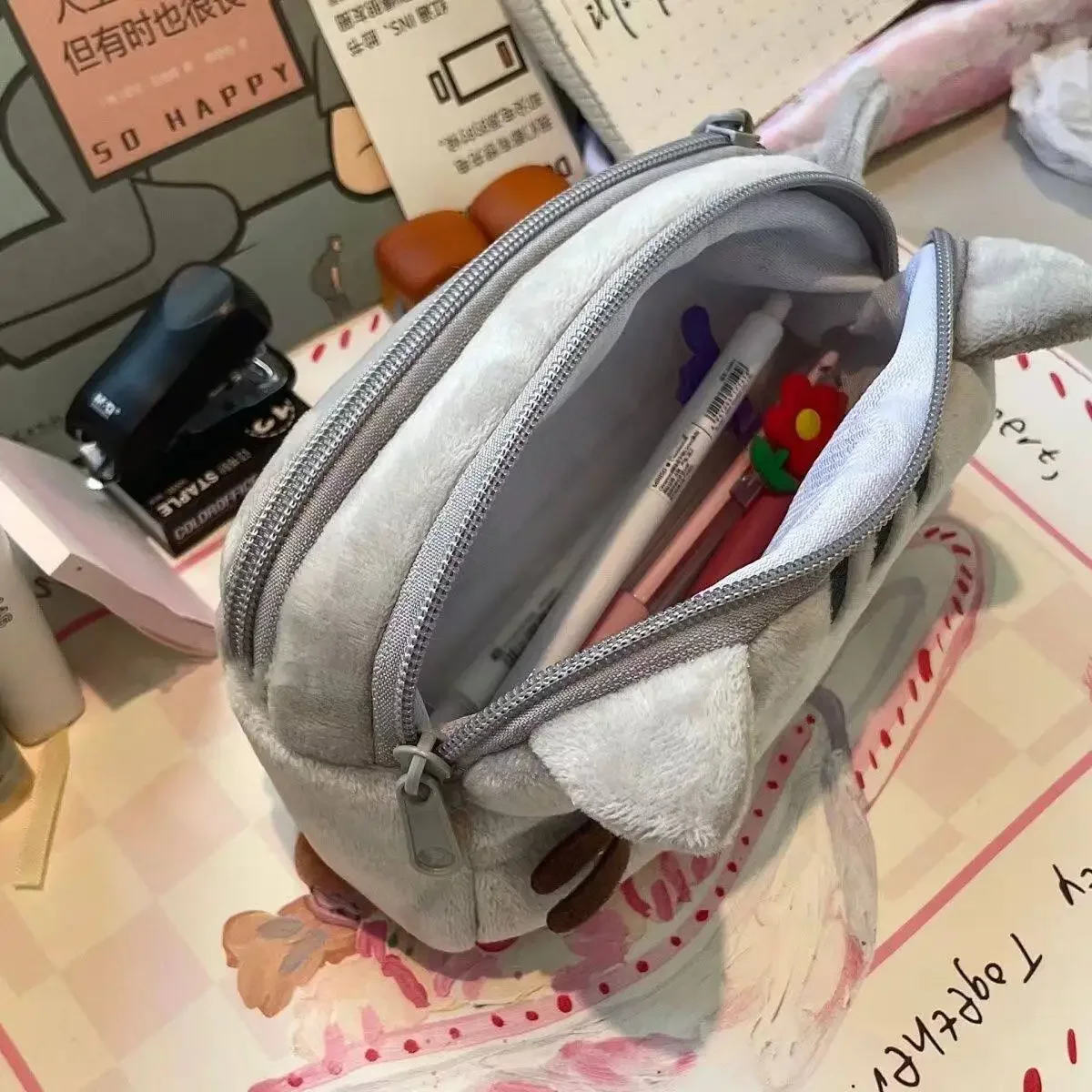 Uroczy piórnik Pusheen, kreskó – Travel Accessories B&M recenzja i cena