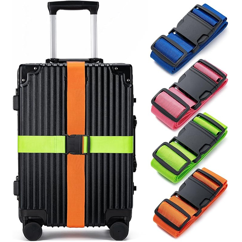Zestaw 4 pasków do bagażu, pas – Travel Accessories B&M recenzja i cena