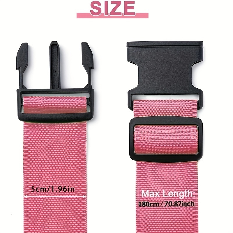 Zestaw 4 pasków do bagażu, pas – Travel Accessories B&M recenzja i cena